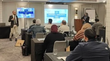 Dentists learning together during a MAG Dental Academy course